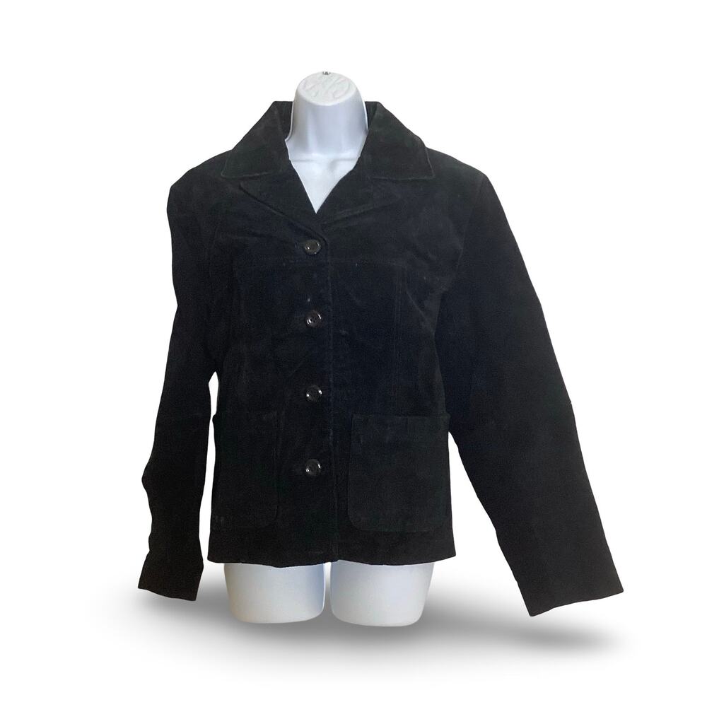 Coming Suede Leather Jacket